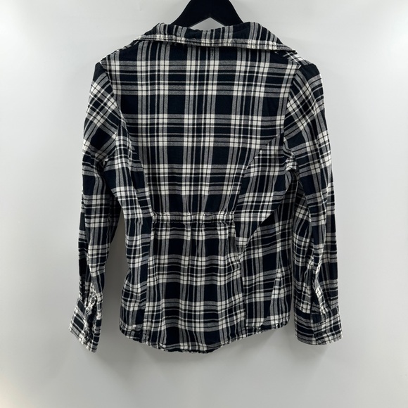 Canyon River Blues Black and White Women’s Flannel Size Medium - Picture 5 of 5